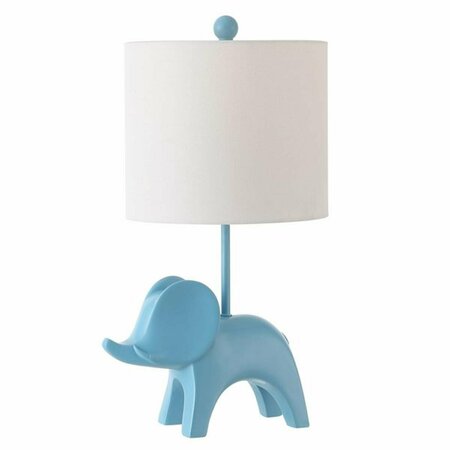 SAFAVIEH Ellie Elephant Lamp, Blue KID4248D